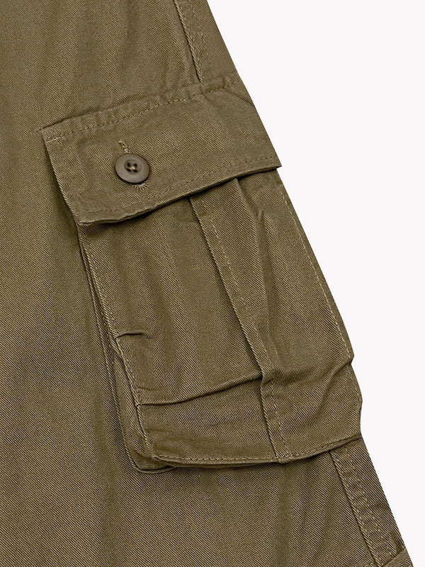 8 Pocket Cargo Pants-Khaki