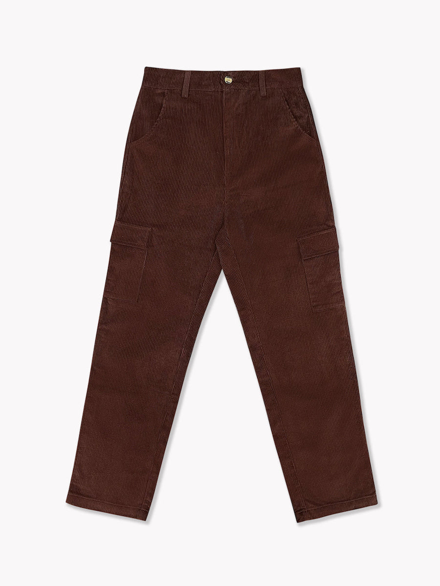 Corduroy Cargo Pants-Chocolate – Brandon Thorne