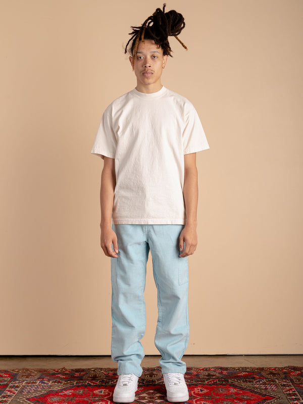 Corduroy Cargo Pants-Sky