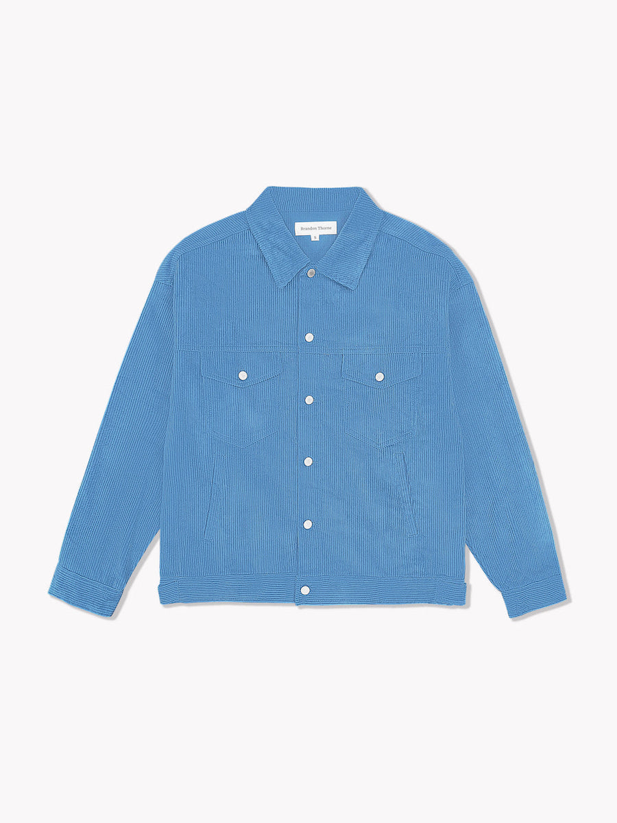 Corduroy Jacket-Ocean – Brandon Thorne