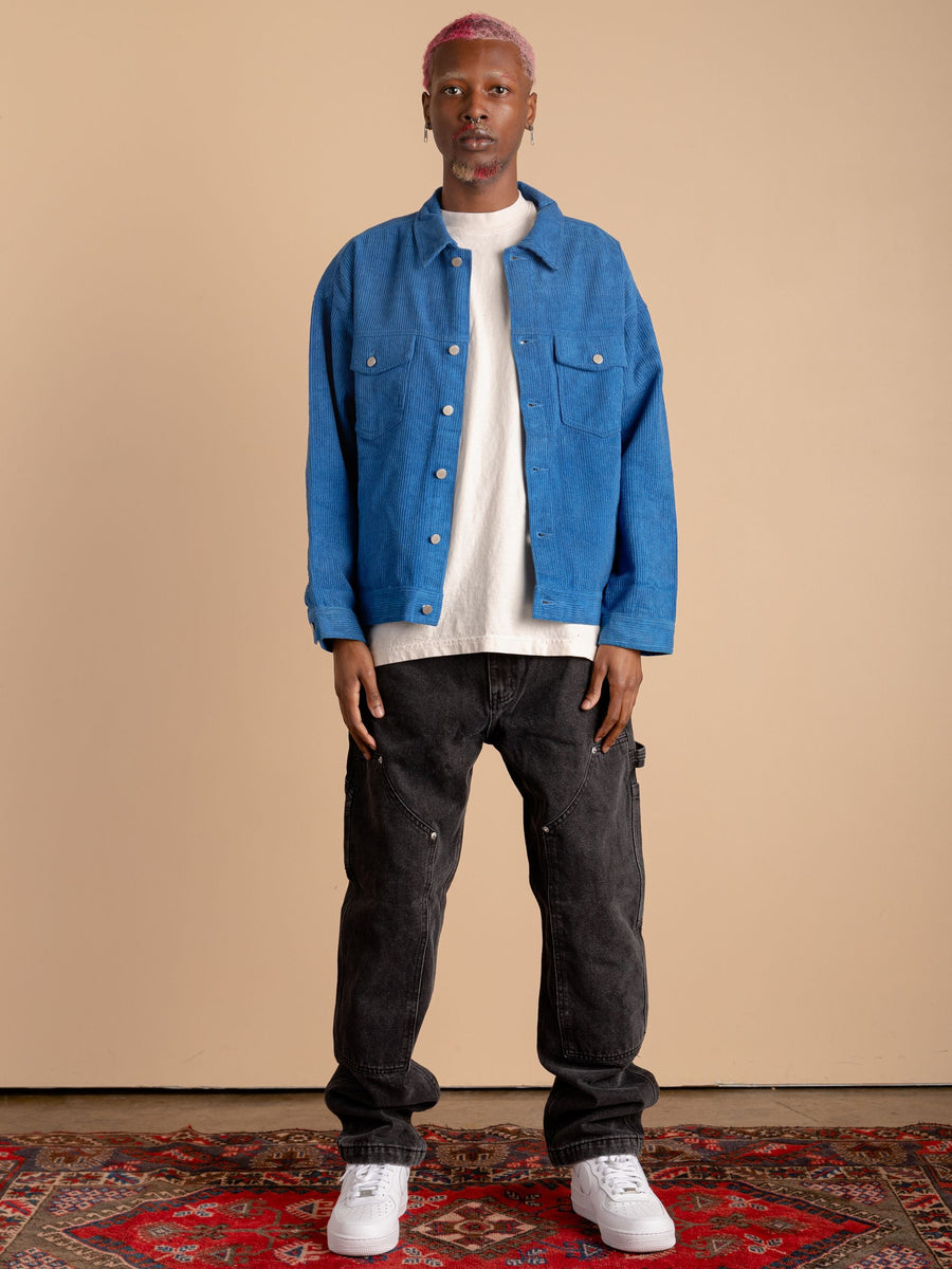 Corduroy Jacket-Ocean – Brandon Thorne
