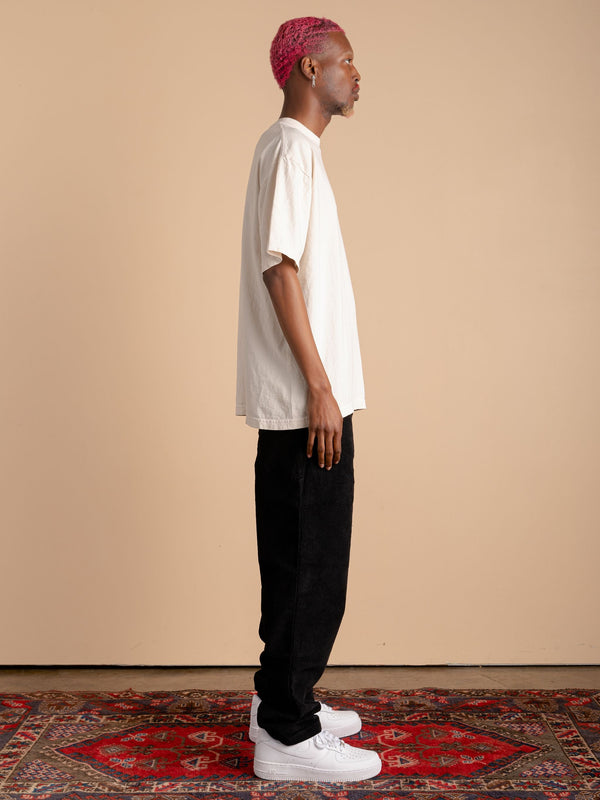 Corduroy Pants-Black