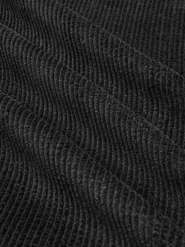 Corduroy Pants-Black