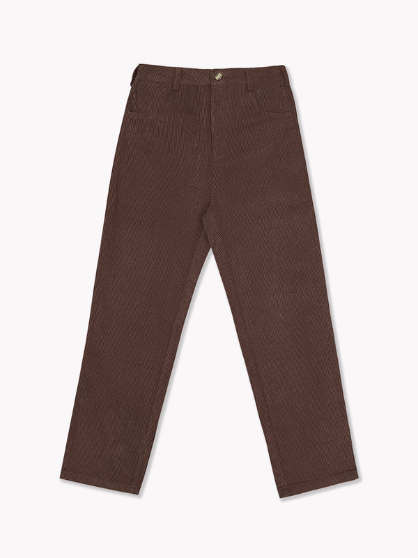 Corduroy Pants-Chocolate
