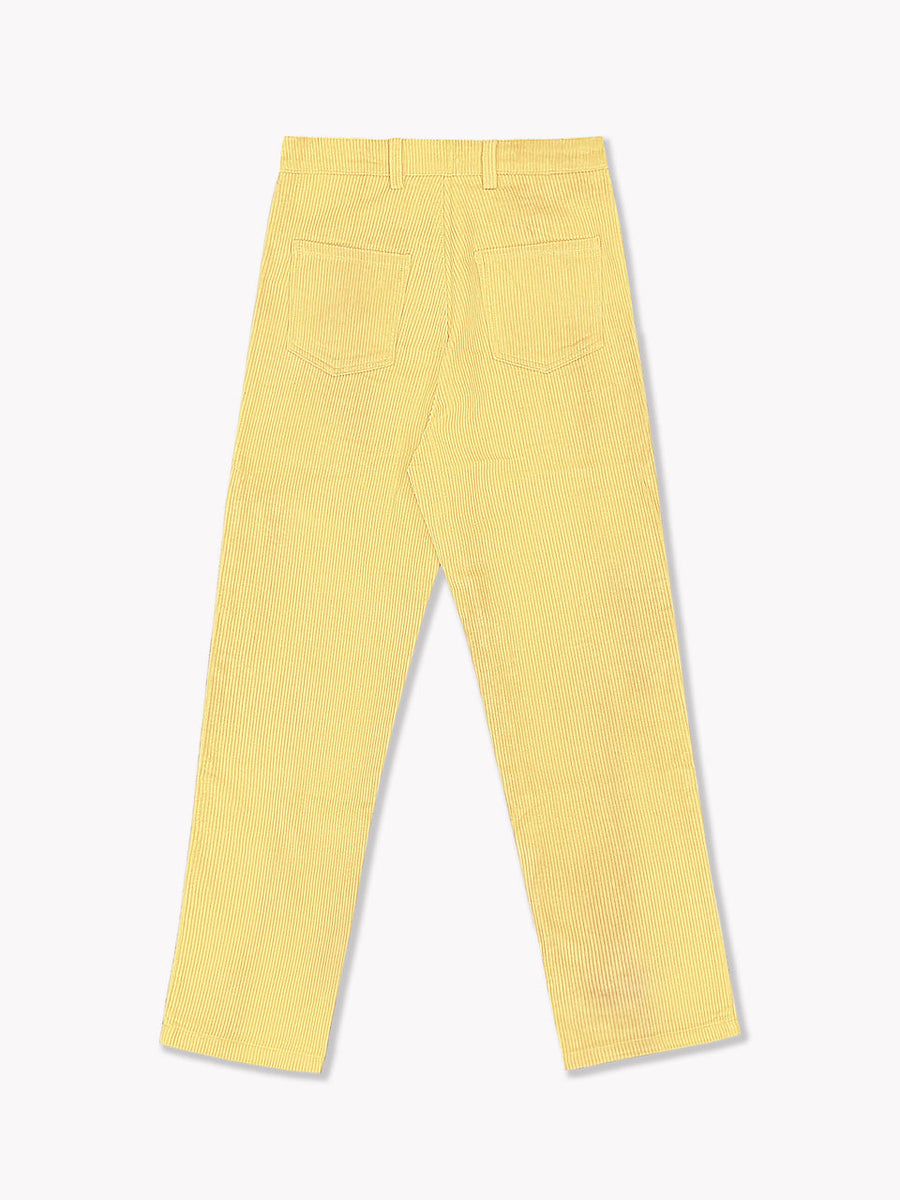Corduroy Pants-Yellow – Brandon Thorne