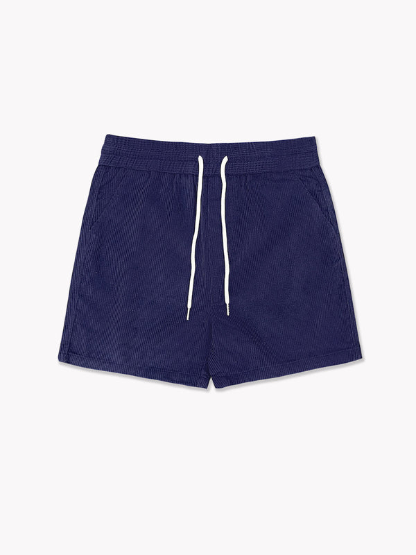 Corduroy Shorts-Grape