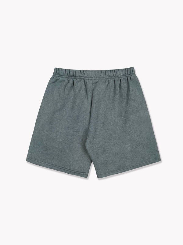 Fleece Sweat Shorts-Dark Grey