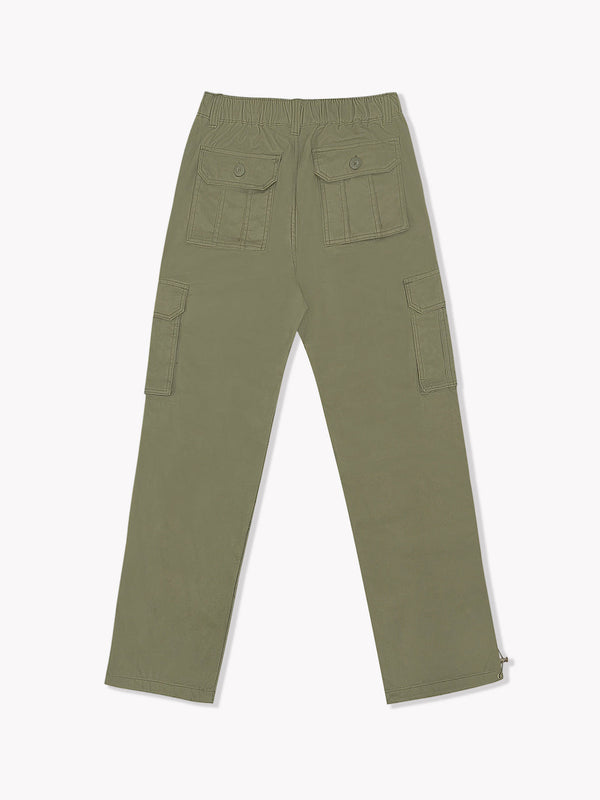 Vintage Cargo Pants-Olive