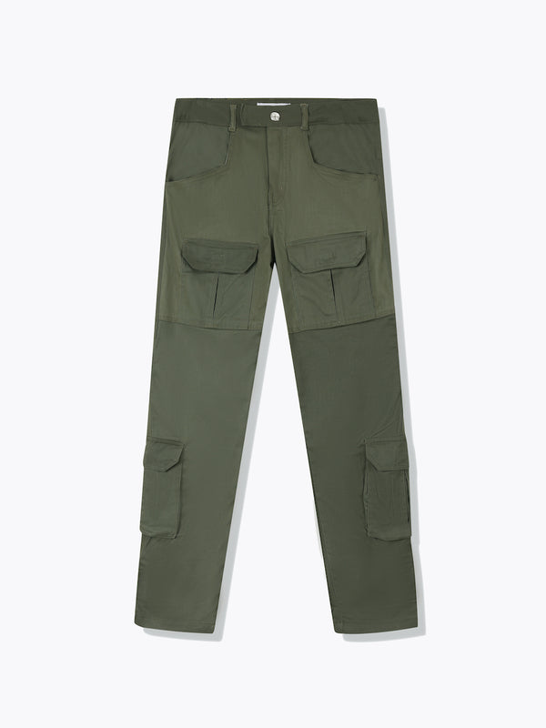 Military Cargo Pants-Olive