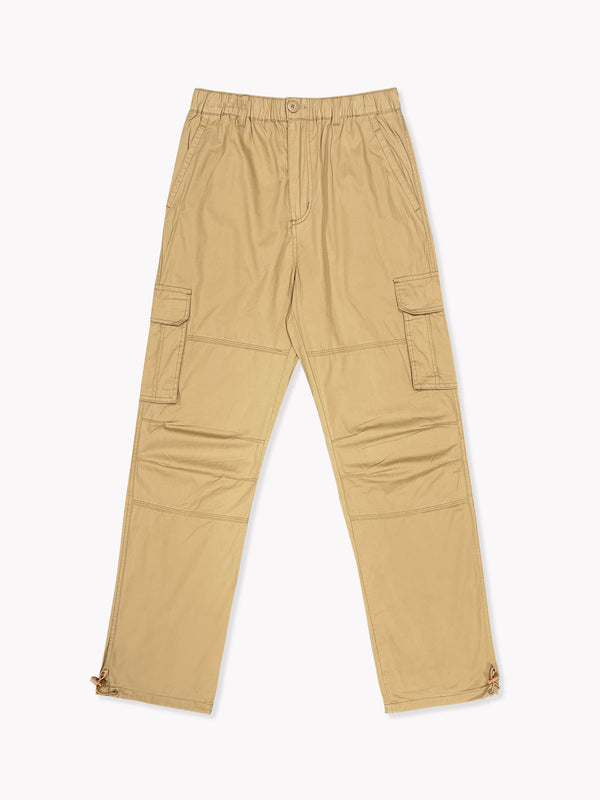 Vintage Cargo Pants-Tan