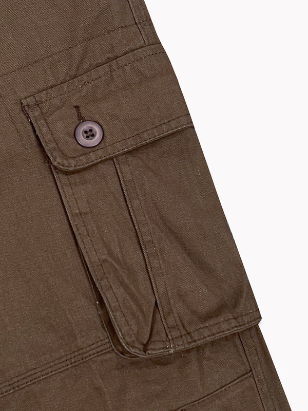6 Pocket Cargo Pants-Earth