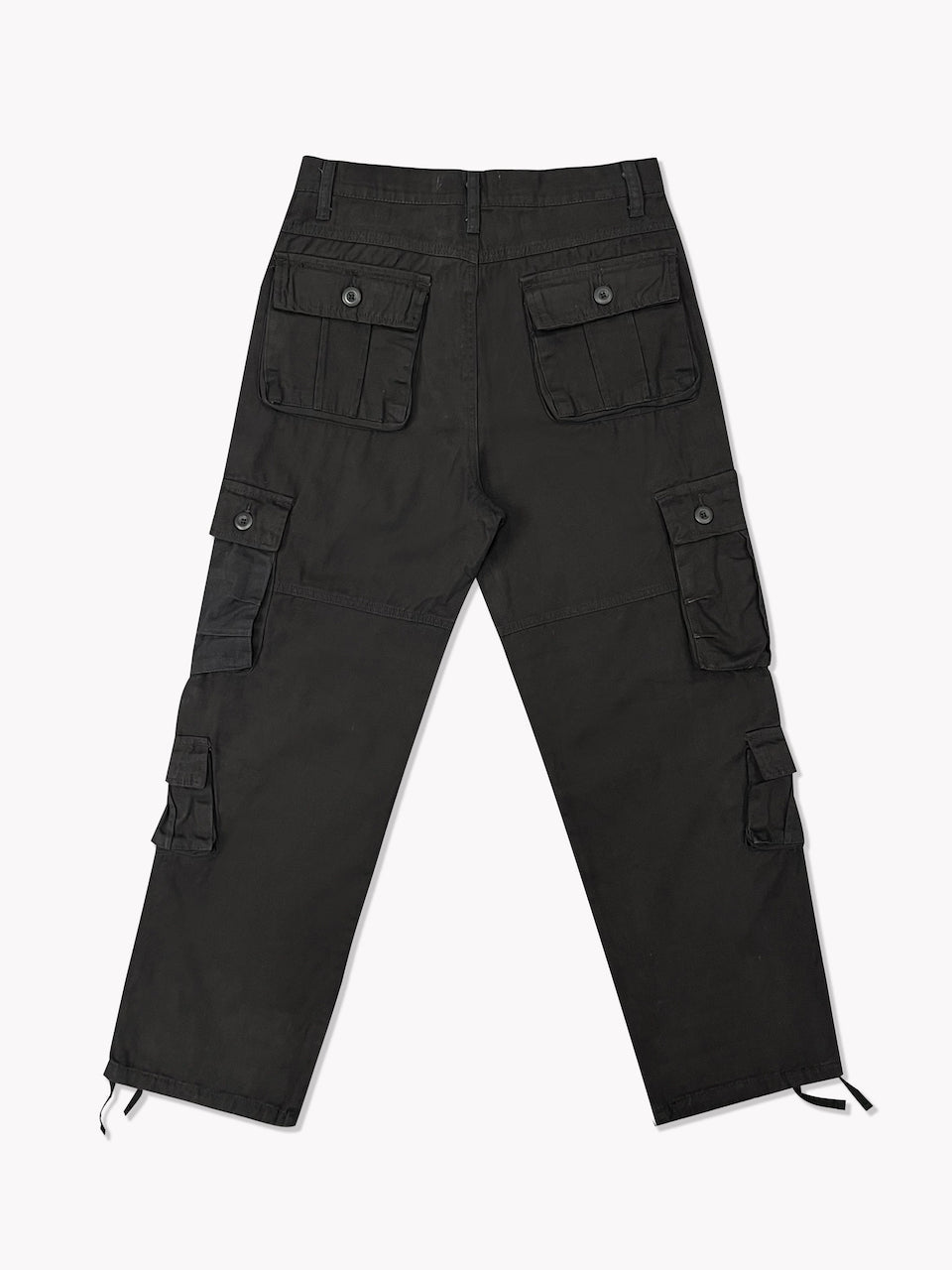 Jersey cargo trousers with drawstring and elastic waist - YAYA EU