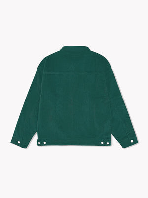 Corduroy Jacket-Emerald
