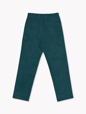 Corduroy Pants-Emerald