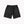 Fleece Sweat Shorts-Black