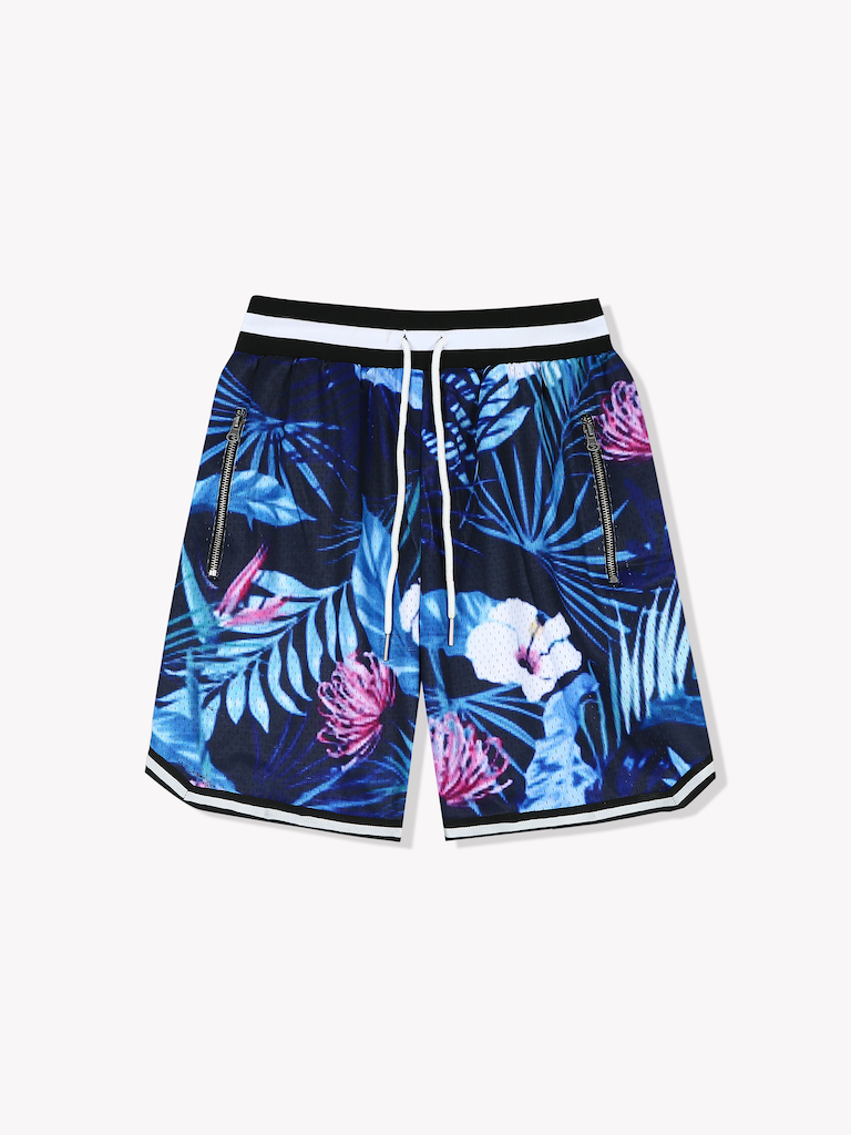 Floral 2025 basketball shorts