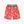Paisley Basketball Shorts-Red