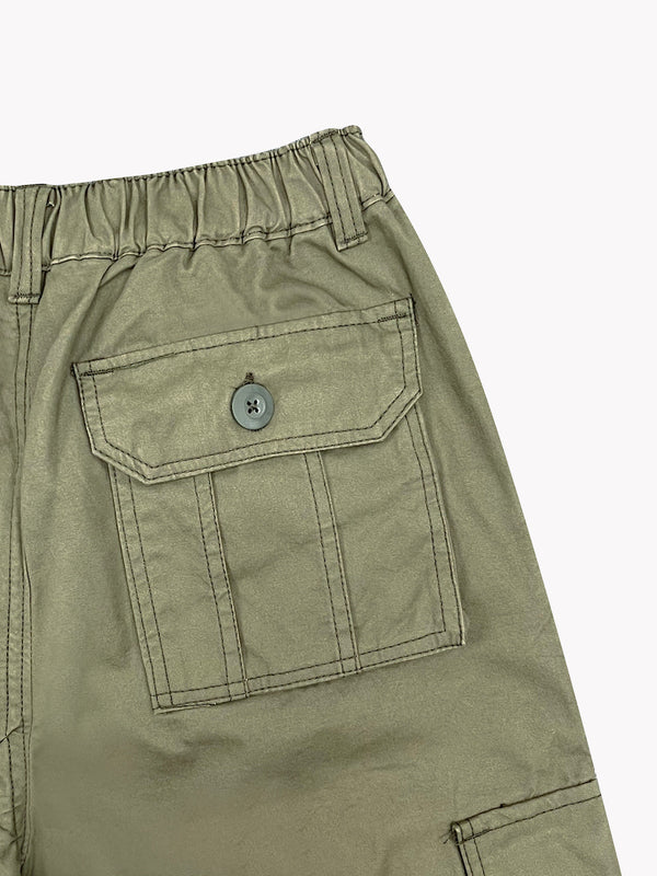 Vintage Cargo Pants-Olive